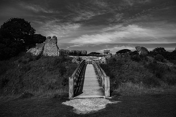 Castle Acre 2 small bw