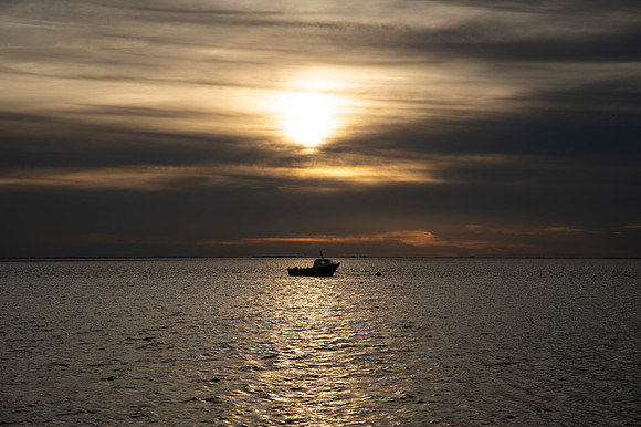 Sunset Across the Wash (2) - Snettisham - Jon Clifton